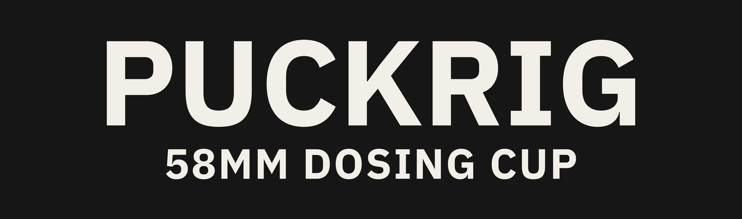 PUCKRIG 58MM DOSING CUP
